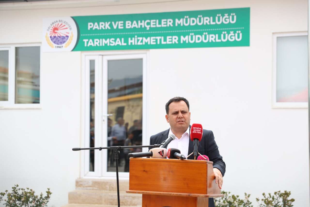 Dalaman’da Yeni Kurulan Serada Üreticilere Büyük Destek 1